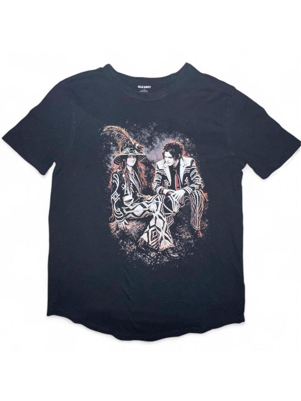 Jack White & Alison Mosshart Graphic Tee – Old Navy Oversized Small